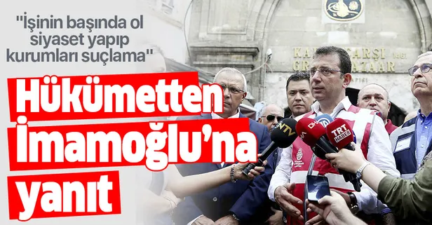 Tarım ve Orman Bakanı Pakdemirli'den İmamoğlu'na sert yanıt! "Yöneticiler işlerinin başında olmalı"
