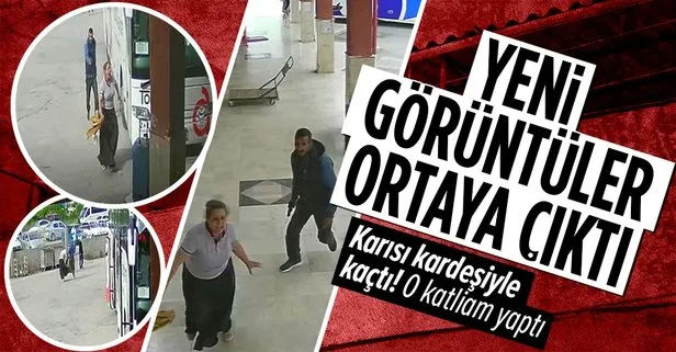 Karısıyla kaçan kardeşine otogarda kurşun yağdırmıştı! Dehşet anlarının yeni görüntüleri ortaya çıktı