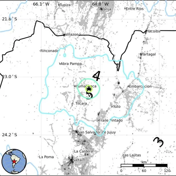 SON DAKİKA: Arjantin'de 5,8 büyüklüğündeki deprem: Dağlık bölgede toprak kayması meydana geldi-1