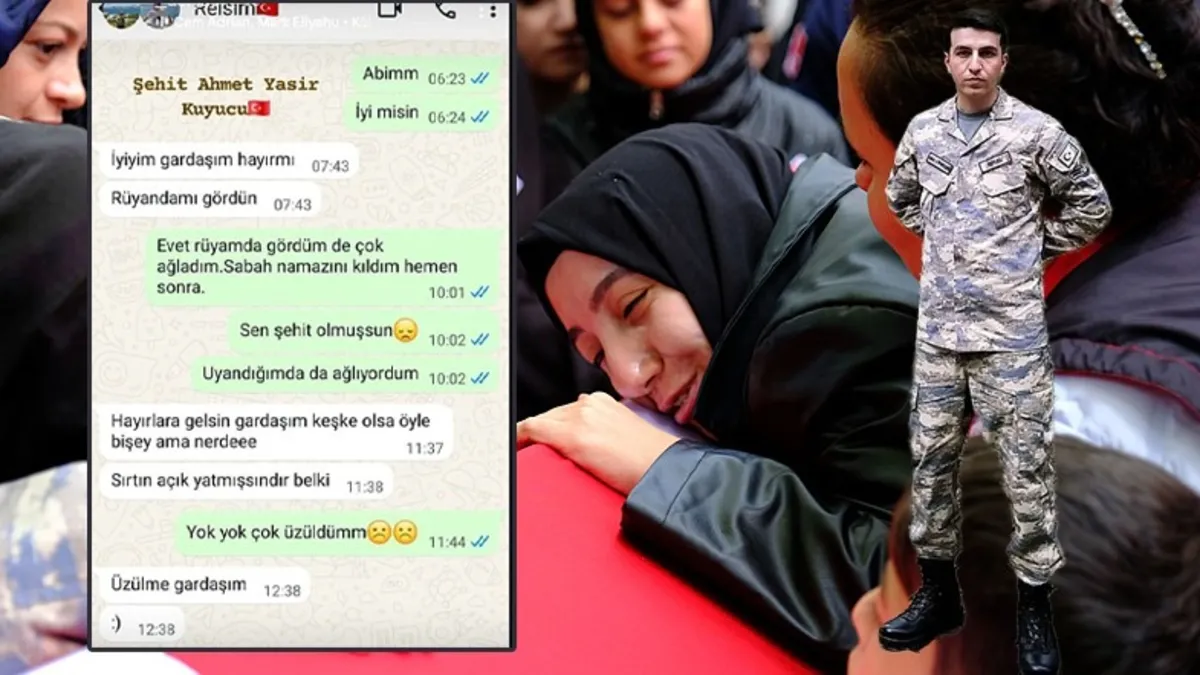 Kardeşi şehadetini rüyasında gördü! Şehit Ahmet Yasir Kuyucu Konya'da son yolculuğuna uğurlandı