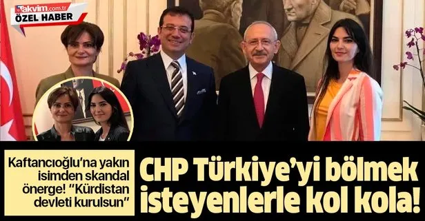 CHP’li Canan Kaftancıoğlu’nun yakın arkadaşı Sultan Kayhan’dan skandal önerge! “Kürdistan devleti kurulsun”