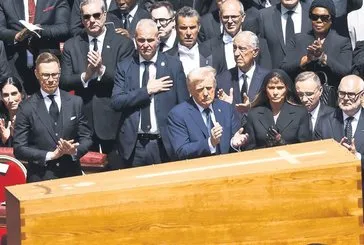 Dünya liderleri Papa’yı uğurladı!