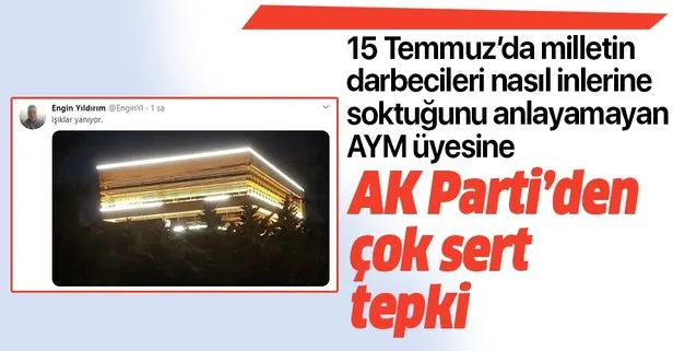 AK Parti Sözcüsü Ömer Çelik’ten AYM üyesinin skandal paylaşımına tepki: Utanç verici bir saygısızlık