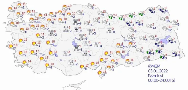 Yeni yıl karla geldi, o illere yılın ilk karı düştü! 1 Ocak 2022 hangi illerde kar yağışı var?-10