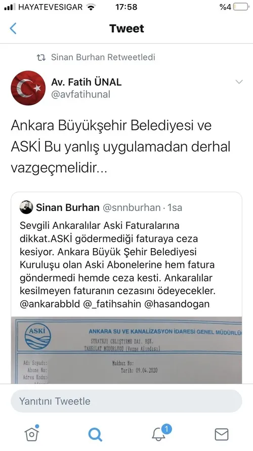CHP'li Ankara Büyükşehir Belediyesi’ne bağlı ASKİ göndermediği faturaya ceza kesiyor!-4