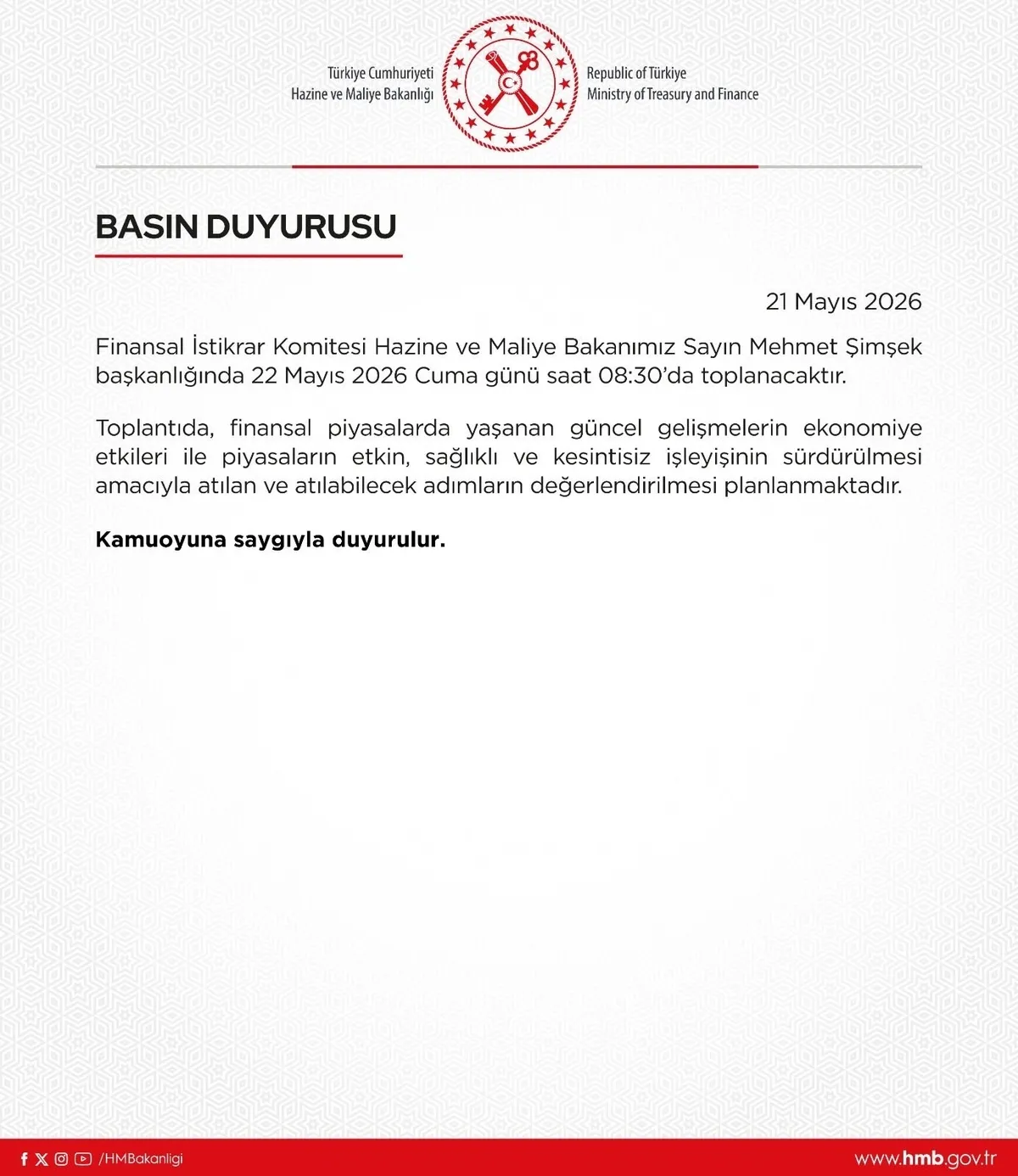 finansal-istikrar-komitesi-toplaniyor-piyasalardaki-son-gelismeler-masada-1779393718629.jpeg Finansal İstikrar Komitesi toplanıyor: Piyasalardaki son gelişmeler masada-4