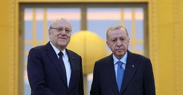 Başkan Erdoğan’dan Filistin ve Suriye diplomasisi: Lübnan Başbakanı Necip Mikati’yi kabul etti: İsrail’e baskı sürmeli