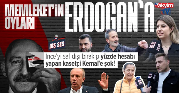 Takvim.com.tr Muharrem İnce'nin adaylıktan çekilmesini vatandaşa sordu: "Memleket Partisi'nin oyları Erdoğan'a"