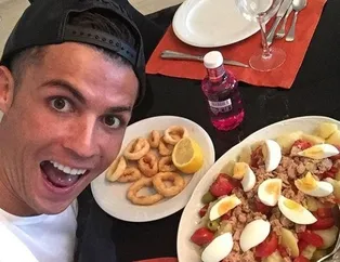 Cristiano Ronaldo'nun sıra dışı diyeti