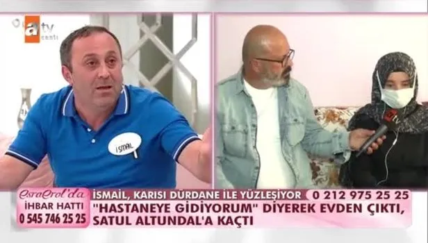 Esra Erol'da İsmail, karısı Dürdane ile yüzleşiyor
