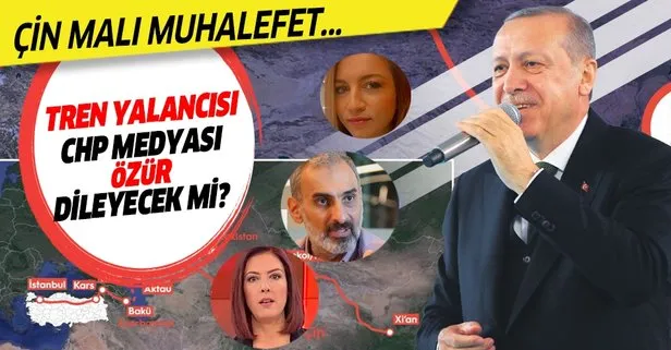 Başkan Recep Tayyip Erdoğan’ın bahsettiği muhalif medyanın tren yalancıları! CHP ve HDP yandaşları özür dileyecek mi?