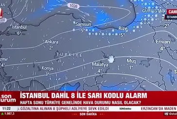 Hafta sonu Türkiye geneli hava durumu nasıl olacak? İşte detaylar