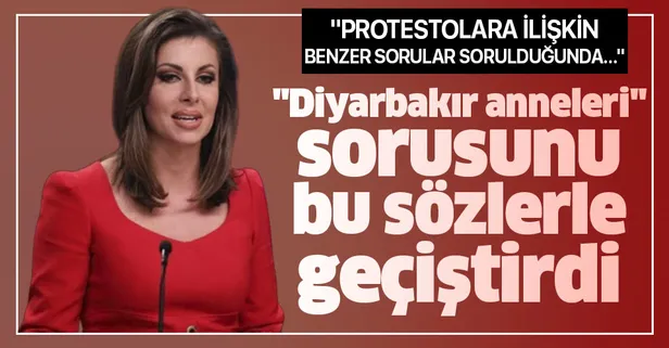 ABD Dışişleri Sözcüsü "Diyarbakır anneleri" sorusunu geçiştirdi