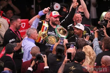 SON DAKİKA: Tyson Fury Deontay Wilder’ı nakavtla yendi! Dünya Boks Konseyi WBC ağır sıklet kemeri unvanını korudu