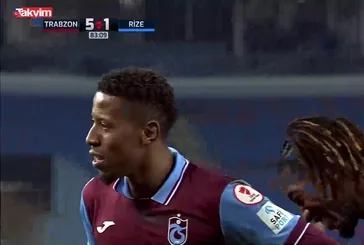 GOL: SİMON BANZA | Trabzonspor 5-1 Rizespor