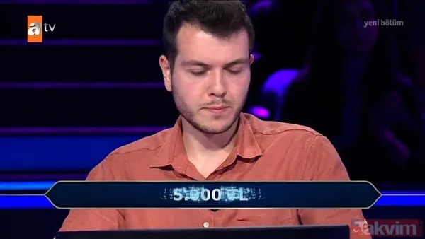 22 Ocak Kim Milyoner Olmak İster son bölüm izle! Ters köşe oldu! 100 bin TL’lik pişmanlık ekrana kilitledi! Herkesi şaşkına çevirdi - 44