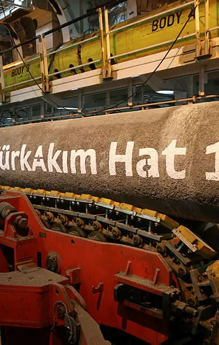 TürkAkım'da gaz sevkiyatı resmen başladı!