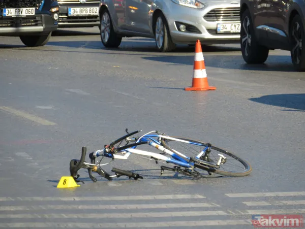 Kadıköy'de feci olay! Polisten kaçan sürücü bisikletliye çarptı - 5