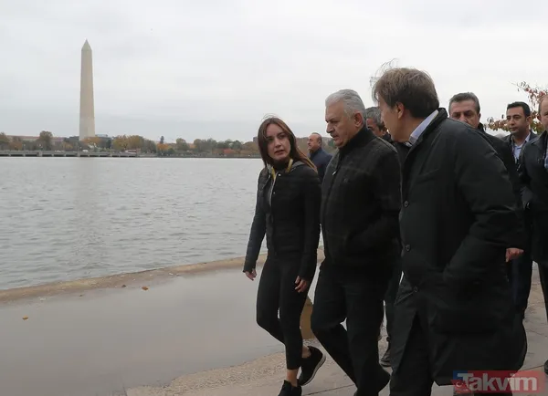 Başbakan Yıldırım ABD'de sabah yürüyüşü yaptı - 5