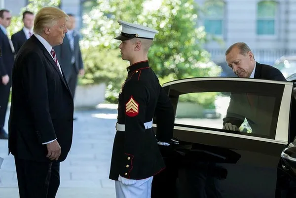 Cumhurbaşkanı Erdoğan Beyaz Saray'dan ayrıldı-2