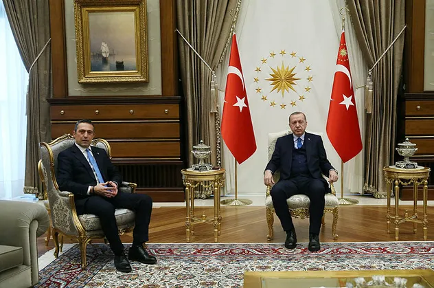Cumhurbaşkanı Erdoğan Ali Koç'u kabul etti