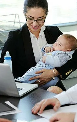 Çalışan kadına destek yağıyor