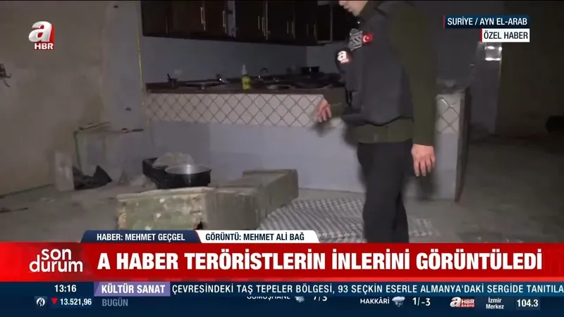 YPG’nin sır karargahları A Haber’de: Kilometrelerce uzanan tünellerde mayın tuzağı!-4
