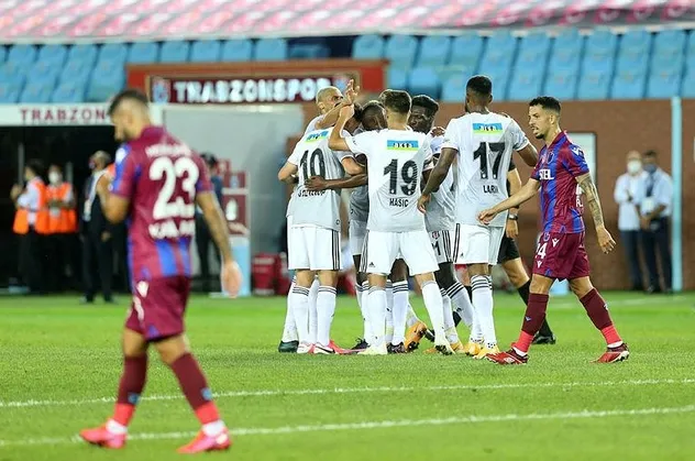 Sezonun ilk derbisinde kazanan taraf Beşiktaş! (MS: Trabzonspor 1-3 Beşiktaş)