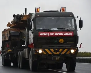 Türkiye’den Suriye sınırına askeri sevkiyat