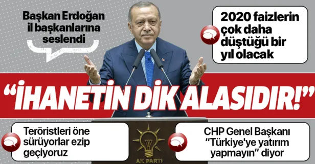 Başkan Erdoğan’dan Türkiye’ye yatırım yapmayın diyen Kılıçdaroğlu’na sert tepki