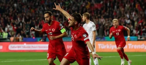 Milli Takım tarihinde ilk!