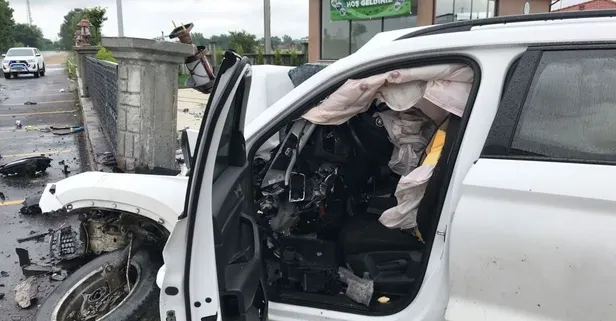 Babalar Günü'nde acı kaza: Kızını sınava götürürken yaptığı kazada öldü