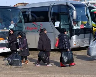 Alışveriş kesmedi yılbaşı için de geliyorlar