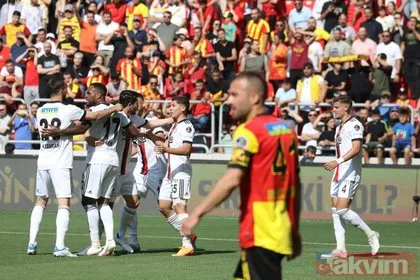 Olaylı maçta kazanan Beşiktaş! Tam 3 kırmızı çıktı... Göztepe 0-2 Beşiktaş MAÇ SONUCU ÖZET