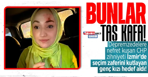 Başkan Erdoğan'ın 28 Mayıs seçim zaferini kutlayan gence İzmir'de taşlı saldırı!