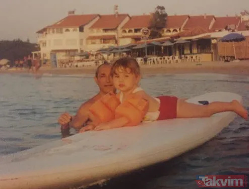 Aşkın Tarifi'nin Naz'ı Serra Arıtürk'ü böyle gören yok! Meğer Serra Arıtürk el kadarken bile... - 23