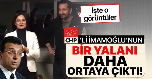 CHP'li İmamoğlu'nun bir yalanı daha ortaya çıktı! İşte oy sayımının iptali sonrası Kaftancıoğlu ve CHP heyetinin yeni görüntüleri