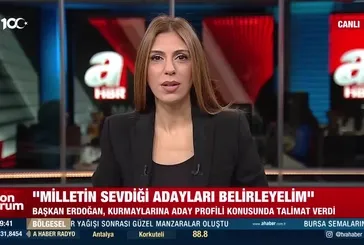 Başkan Erdoğan'dan aday profili talimatı