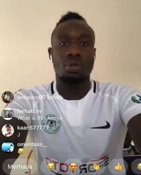 Galatasaraylı Mbaye Diagne Konyaspor formasını giydi-1