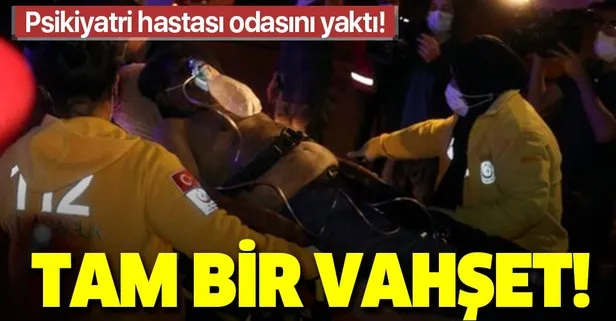 Son dakika: Ankara’da hastane odasında dehşet! Psikiyatri hastası odasını yaktı