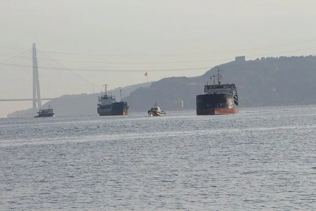 SON DAKİKA: Yeniköy'de gemi kazası: Türk ve Rus bandralı 2 kuru yük gemisi çarpıştı-3