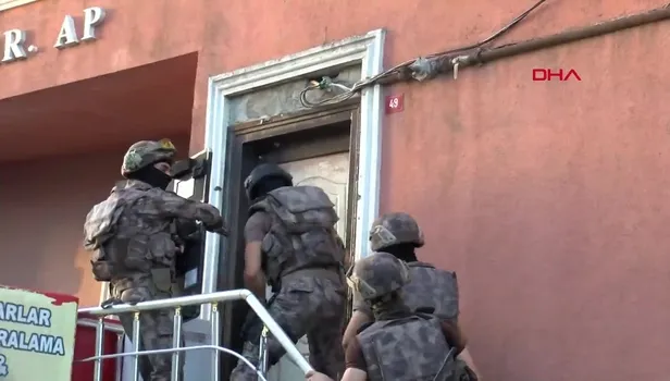 İstanbul'da organize suç örgütü operasyonu