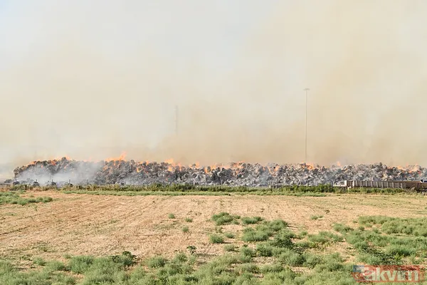 Aydın'da kağıt fabrikasındaki yangın yeniden kontrolden çıktı: Havadan ve karadan müdahale sürüyor - 8