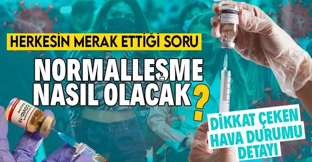 SON DAKİKA: Normalleşme nasıl olacak? Türkiye’de koronavirüs salgını! Gevşeme planında hava durumu detayı