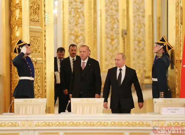 Başkan Erdoğan'ın Rusya ziyaretinden dikkat çeken kareler - 21