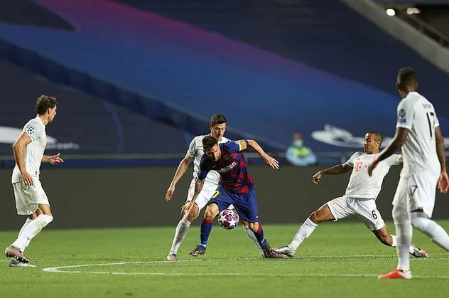 Tarihi hezimet! Barcelona 2 - 8 Bayern Münih | MAÇ SONUCU