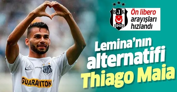 Beşiktaş Lemina’nın alternatifini buldu! B planı Thiago Maia