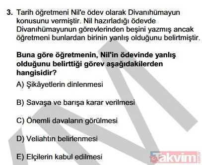 2019 YKS TYT soruları ve cevapları burada! Türkçe, Sosyal Bilimler, Matematik, Fen Bilimleri cevap anahtarı - 47