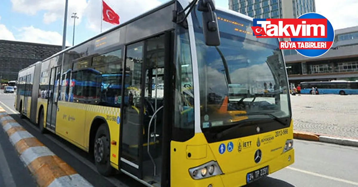 Rüyada otobüs sürdüğünü görmek ne anlama gelir? Rüyada belediye otobüsü sürmek neye işarettir? Rüyada boş otobüs sürmek yorumu!