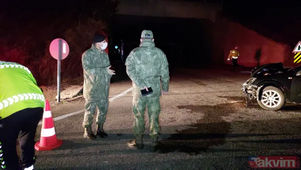 Tekirdağ'da kaza! 14 askeri personel yaralandı - 14